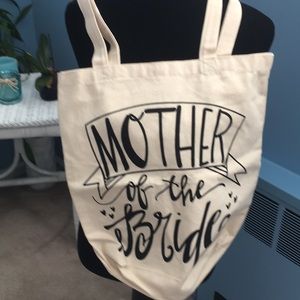 Canvas bag for mom of bride to be